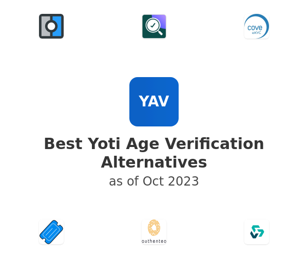 Best Yoti Age Verification Alternatives