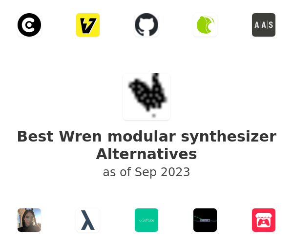 Best Wren modular synthesizer Alternatives