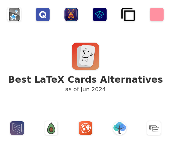 Best LaTeX Cards Alternatives