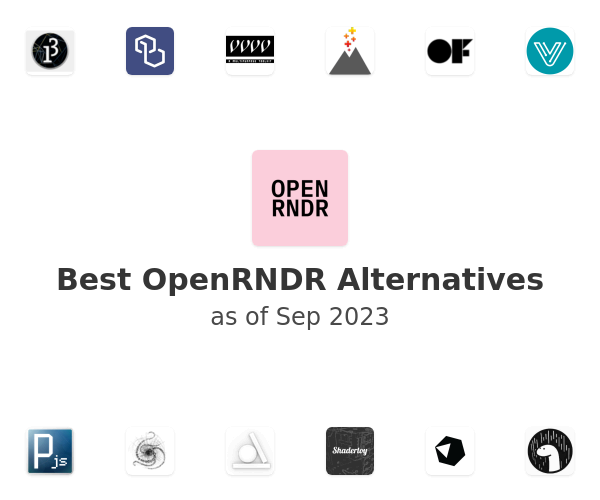 Best OpenRNDR Alternatives