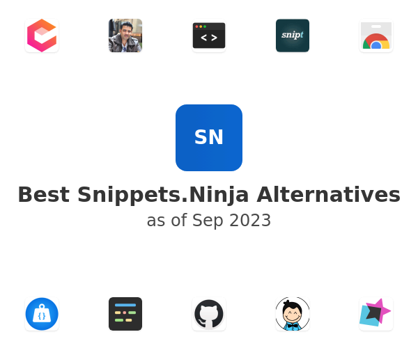 Best Snippets.Ninja Alternatives