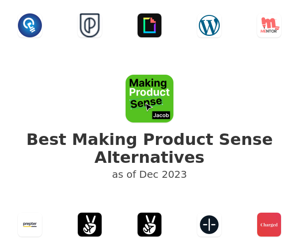 Best Making Product Sense Alternatives