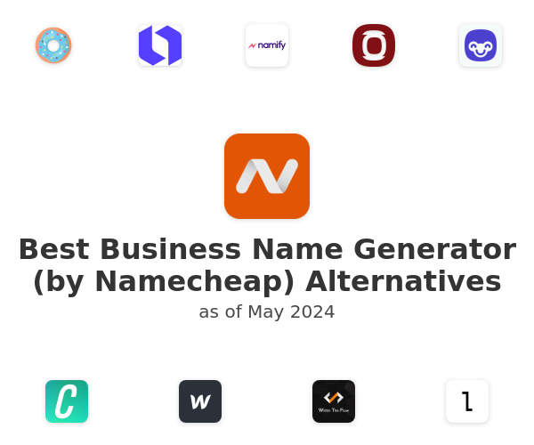 Best Business Name Generator (by Namecheap) Alternatives
