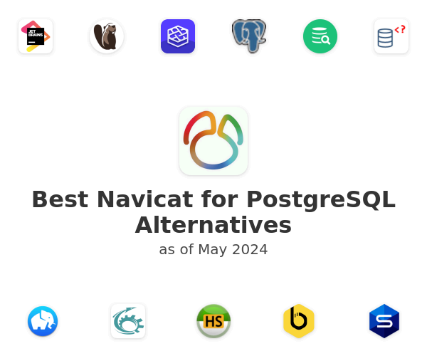 Best Navicat for PostgreSQL Alternatives