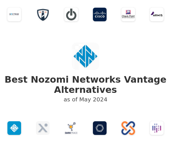 Best Nozomi Networks Vantage Alternatives