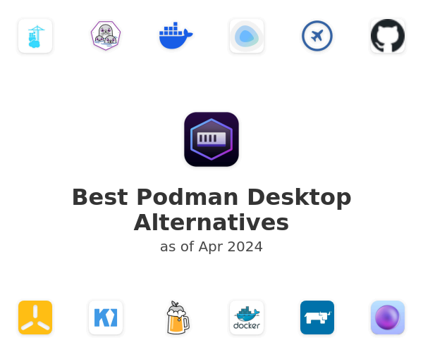 Best Podman Desktop Alternatives