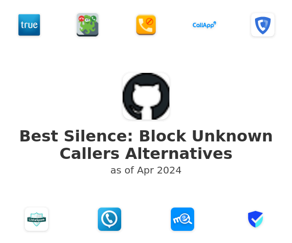 Best Silence:  Block Unknown Callers Alternatives