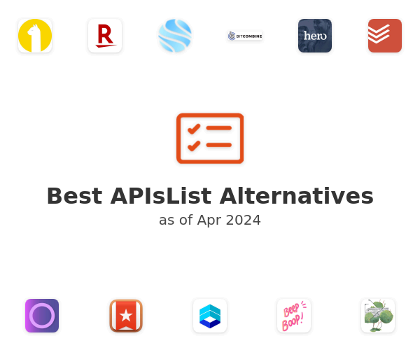 Best APIsList Alternatives