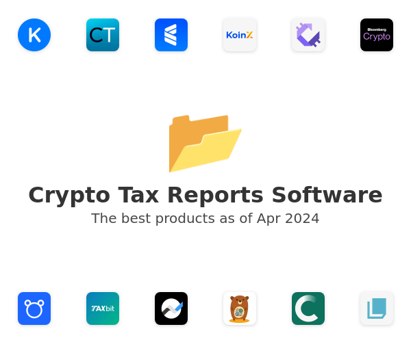 The best Crypto Tax Reports products