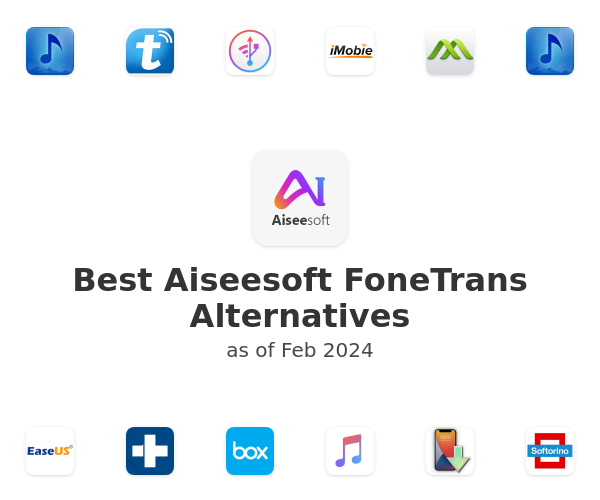Best Aiseesoft FoneTrans Alternatives