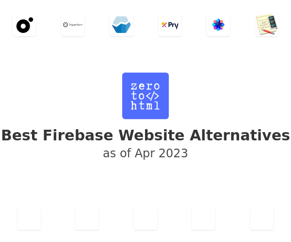 Best Firebase Website Alternatives