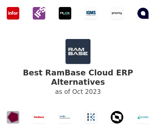 Best RamBase Cloud ERP Alternatives
