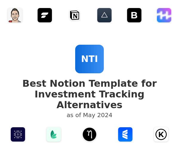 Best Notion Template for Investment Tracking Alternatives