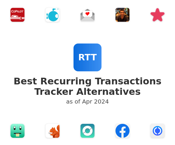 Best Recurring Transactions Tracker Alternatives