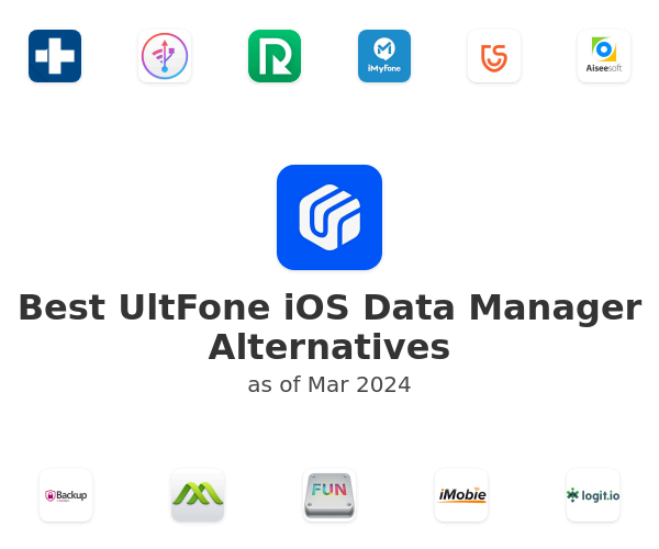 Best UltFone iOS Data Manager Alternatives