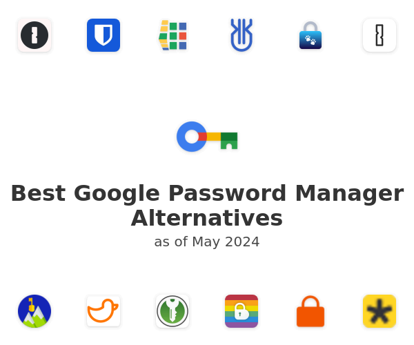 Best Google Password Manager Alternatives