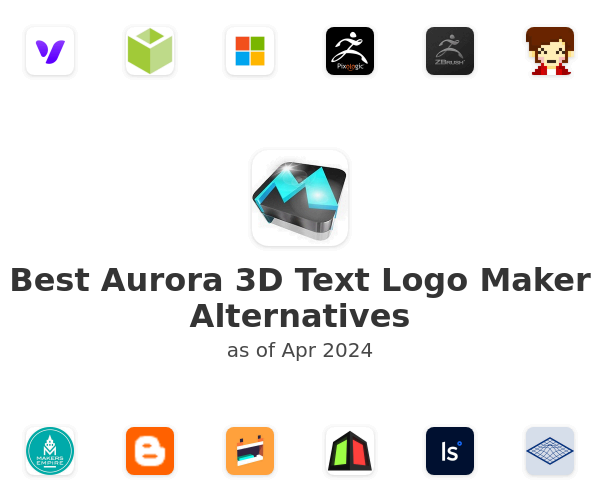Best Aurora 3D Text Logo Maker Alternatives