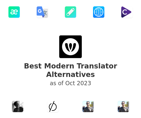 Best Modern Translator Alternatives