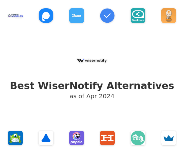Best WiserNotify Alternatives