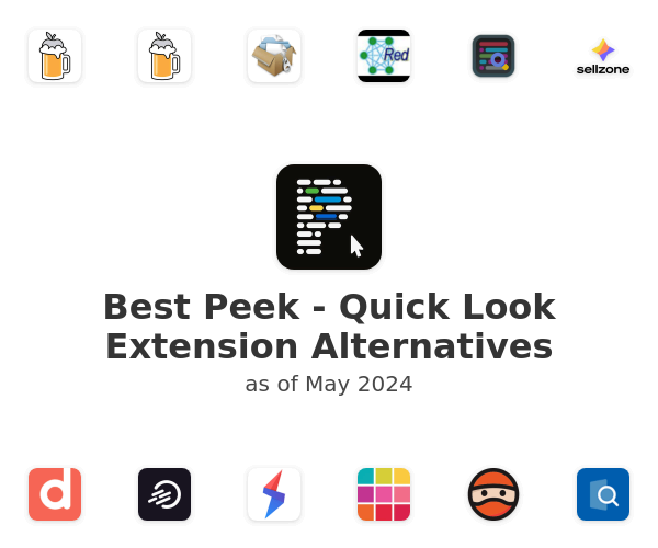 Best Peek - Quick Look Extension Alternatives