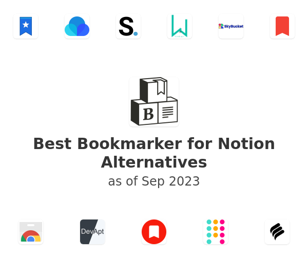 Best Bookmarker for Notion Alternatives