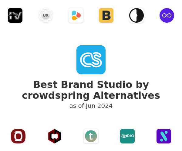 Best Brand Studio by crowdspring Alternatives