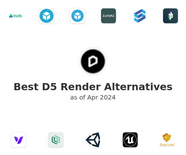 Best D5 Render Alternatives