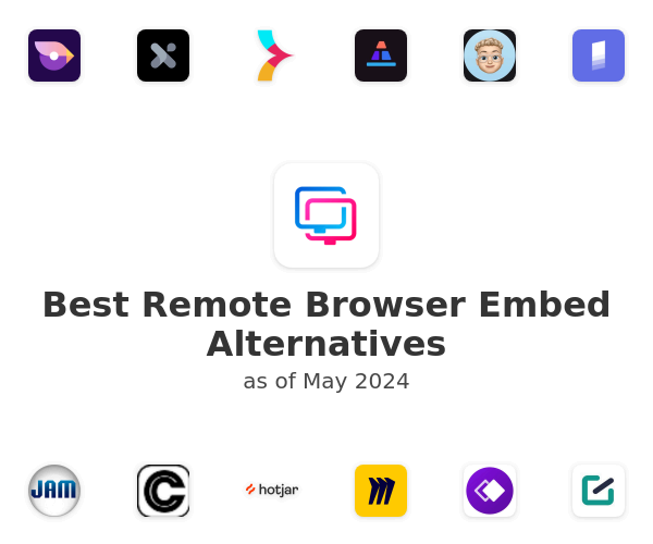 Best Remote Browser Embed Alternatives