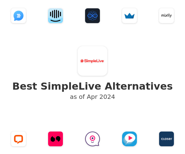 Best SimpleLive Alternatives