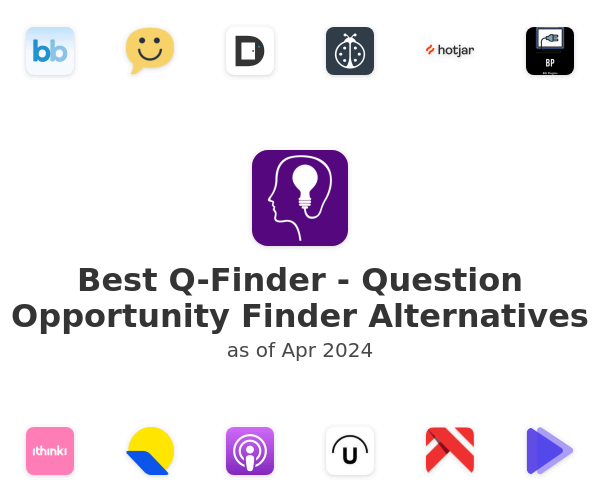 Best Q-Finder - Question Opportunity Finder Alternatives