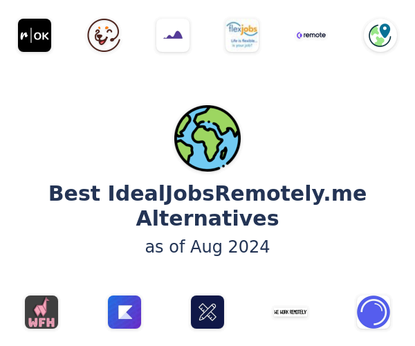 Best IdealJobsRemotely.me Alternatives