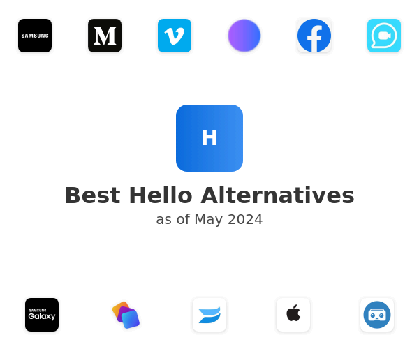 Best Hello Alternatives