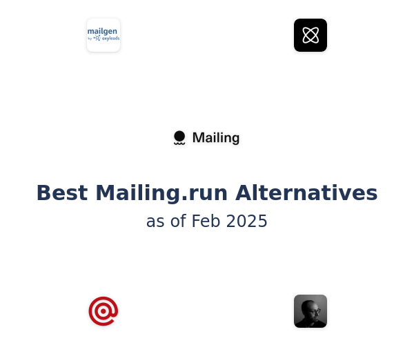 Best Mailing.run Alternatives