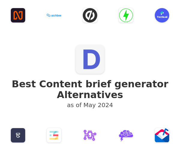 Best Content brief generator Alternatives