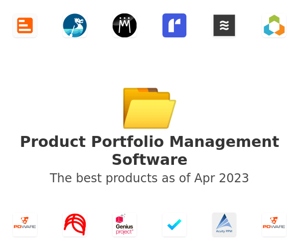 The best Product Portfolio Management products