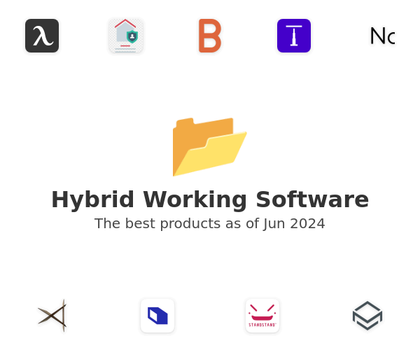The best Hybrid Working products