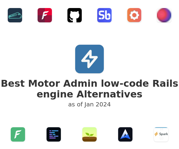 Best Motor Admin low-code Rails engine Alternatives