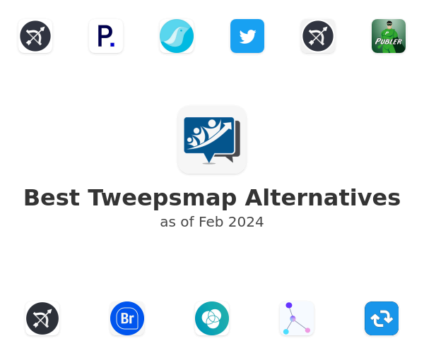 Best Tweepsmap Alternatives