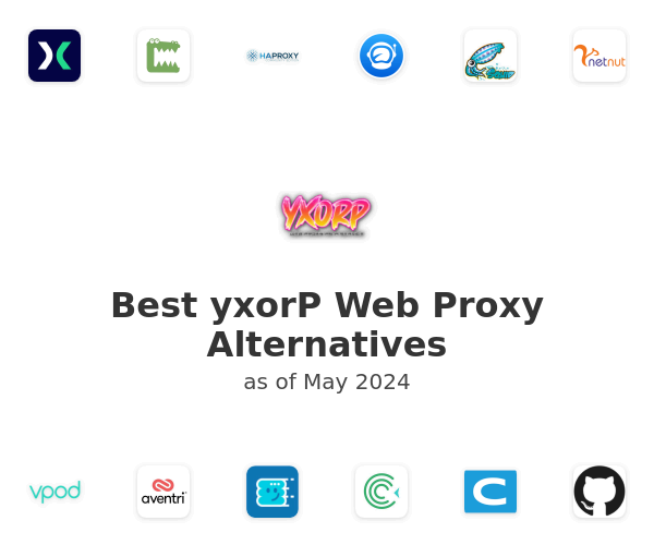 Best yxorP Web Proxy Alternatives