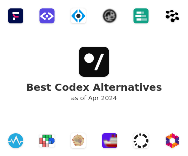 Best Codex​​ Alternatives