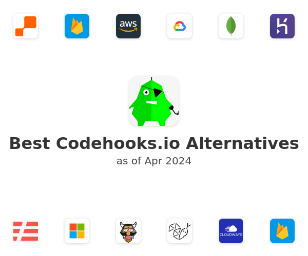Best Codehooks.io Alternatives