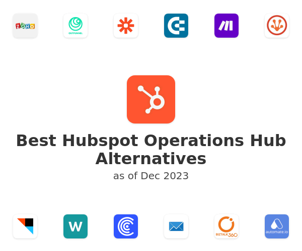 Best Hubspot Operations Hub Alternatives