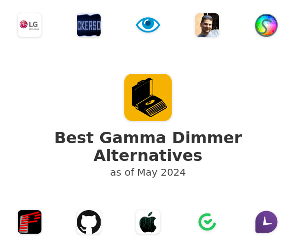 Best Gamma Dimmer Alternatives