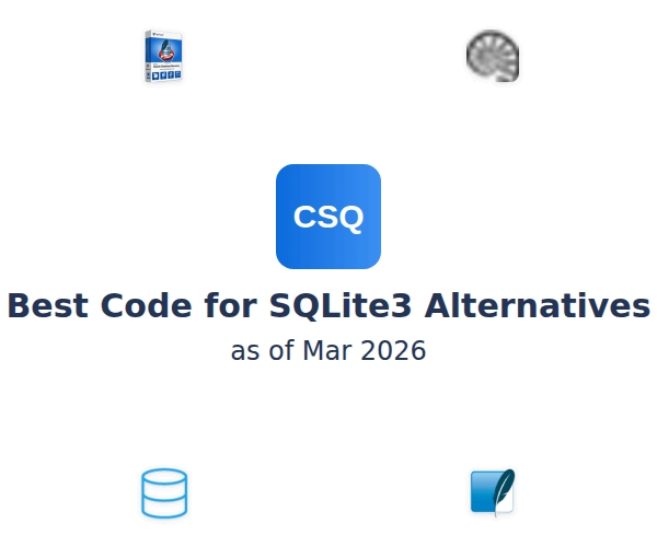 Best Code for SQLite3 Alternatives