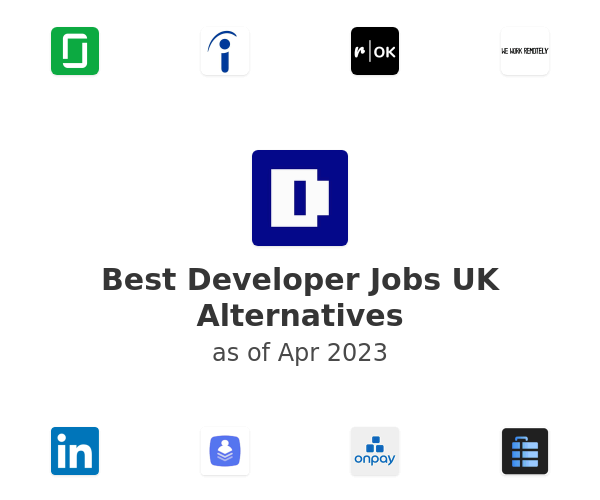 Best Developer Jobs UK Alternatives