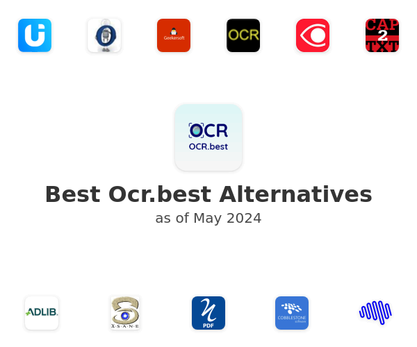 Best Ocr.best Alternatives
