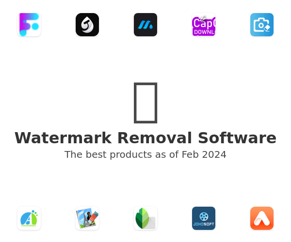 The best Watermark Removal products