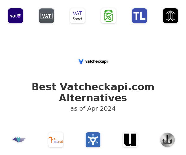 Best Vatcheckapi.com Alternatives