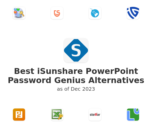 Best iSunshare PowerPoint Password Genius Alternatives