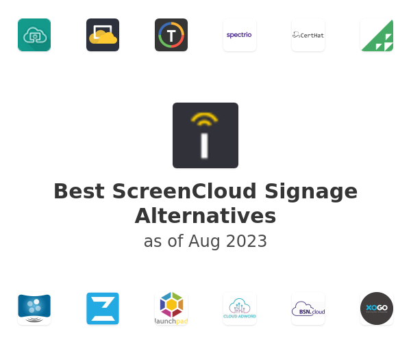 Best ScreenCloud Signage Alternatives